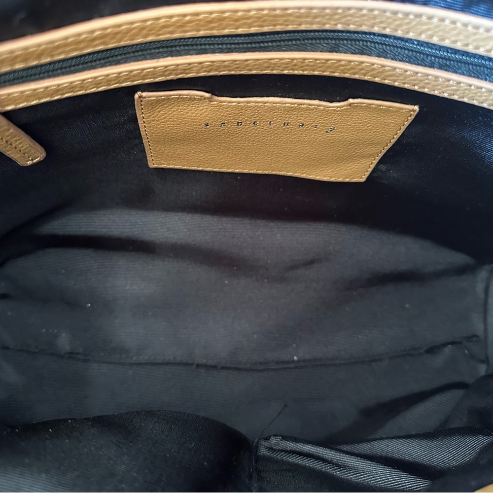 NWT Sanctuary Brown Leather Shoulder Bag - Picture 4 of 9